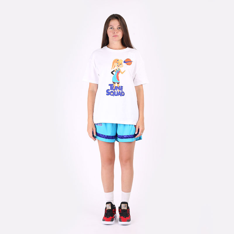 женская белая футболка Nike x Space Jam: A New Legacy Women's Basketball T-Shirt DH3837-100 - цена, описание, фото 5